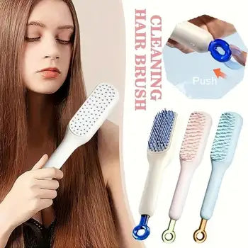 Self Cleaning Hair Brush