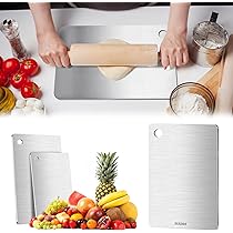 Stainless Steel Chopping board with handle