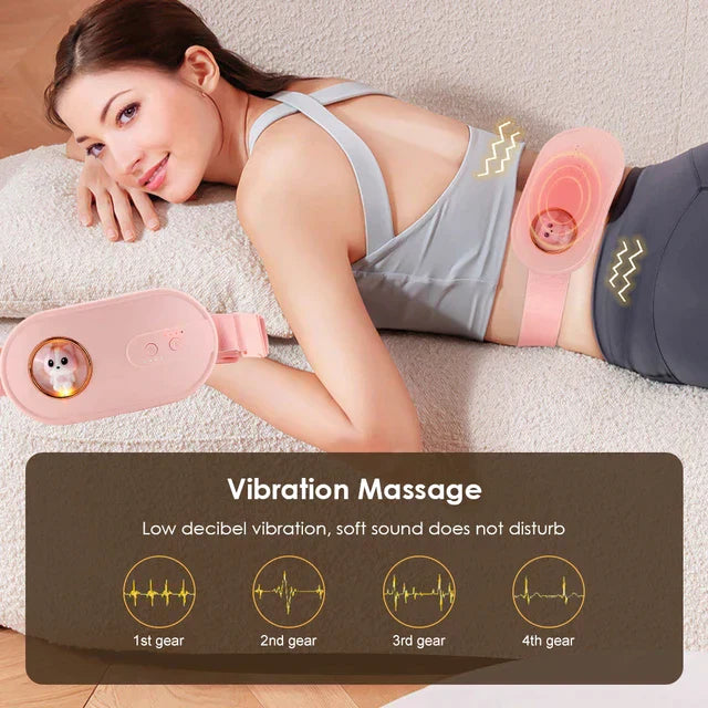 Portable Period Cramp Massager Heating Belt