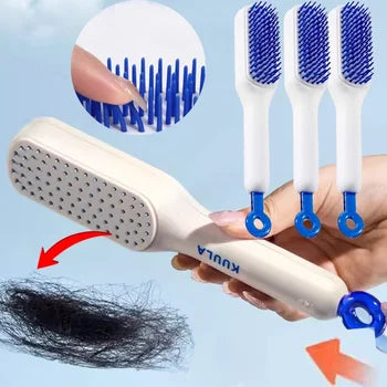 Self Cleaning Hair Brush