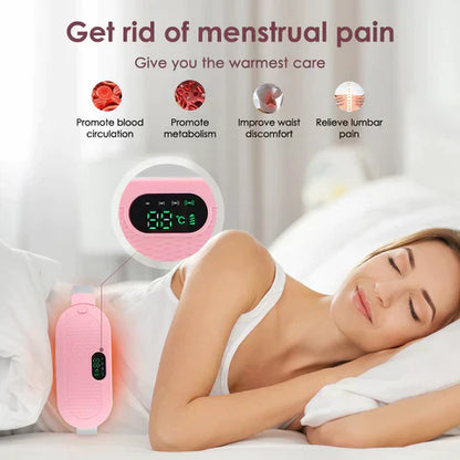 Portable Period Cramp Massager Heating Belt