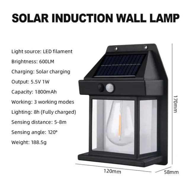 Outdoor waterproof Solar Wall Lamp